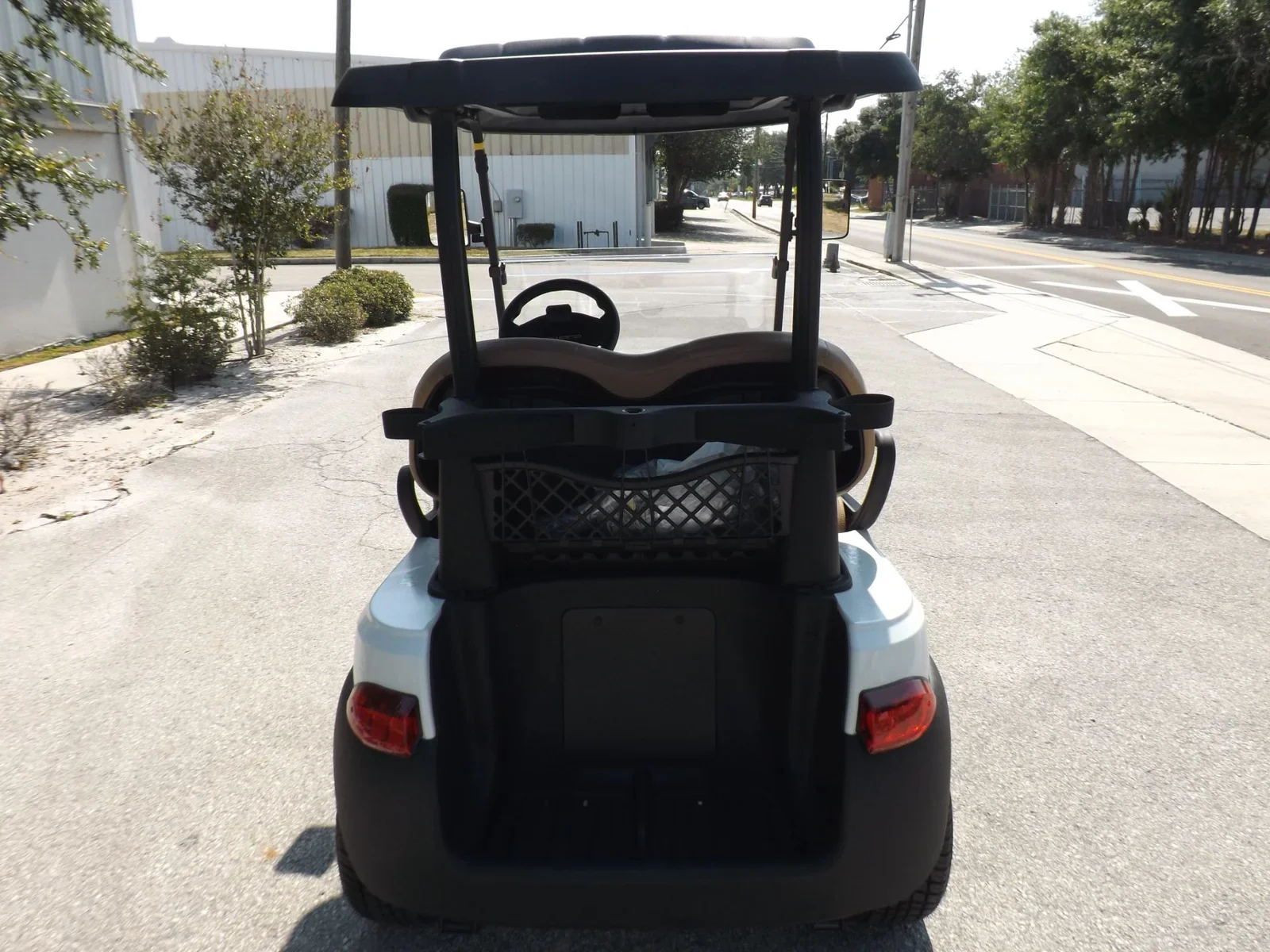 2024 Club Car Onward 2 Passenger Electric Golf Cart | Metallic Glacier White Luxury Neighborhood LSV with AlumiCore™ Frame & AC Power - Image 4