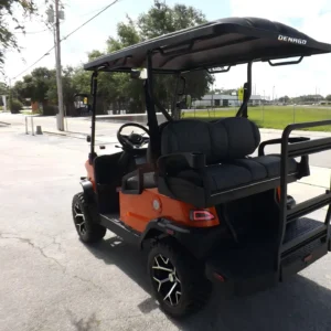 2025 Denago Nomad XL 4-Passenger Electric Golf Cart | Street-Legal Lifted LSV with Lithium Power, Touchscreen & Premium Seating