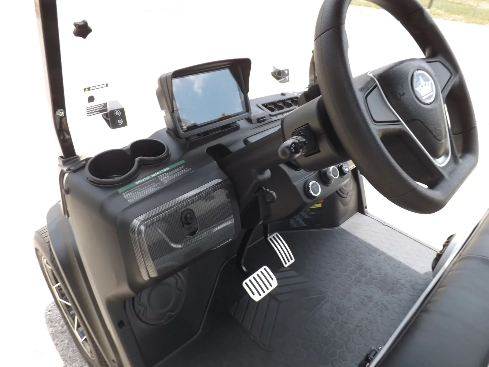 2025 Evolution D5 Ranger 2+2 Plus Electric Golf Cart | 4-Passenger Convertible LSV with Lithium Power, Rear Flip Seat & Touchscreen Display - Image 5