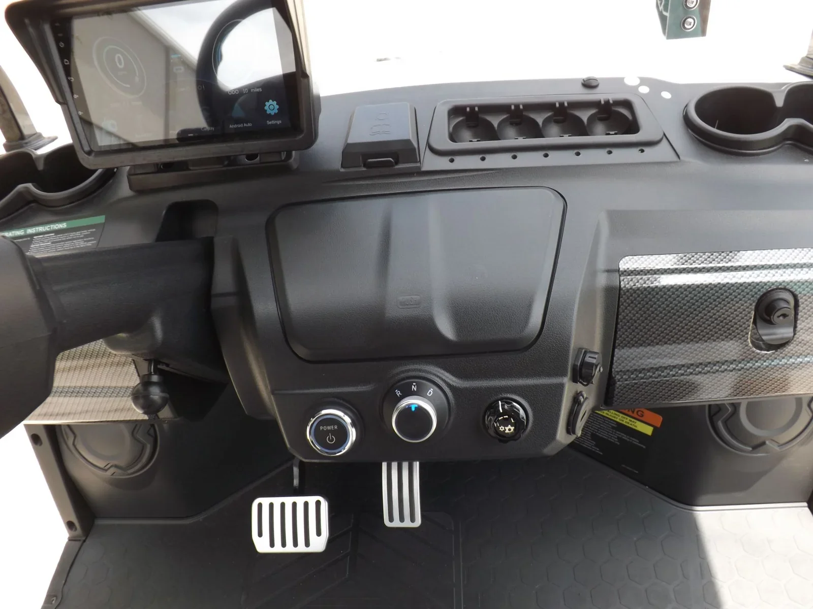 2025 Evolution D5 Ranger 2+2 Plus Electric Golf Cart | 4-Passenger Convertible LSV with Lithium Power, Rear Flip Seat & Touchscreen Display - Image 10