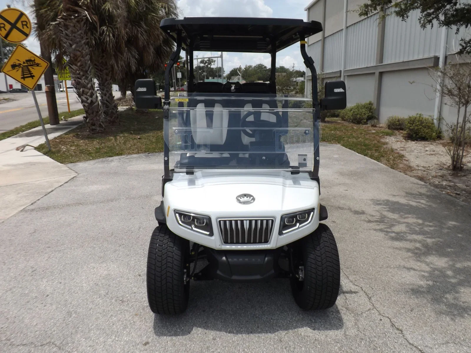 2025 Evolution D5 Ranger 2+2 Plus Electric Golf Cart | 4-Passenger Convertible LSV with Lithium Power, Rear Flip Seat & Touchscreen Display