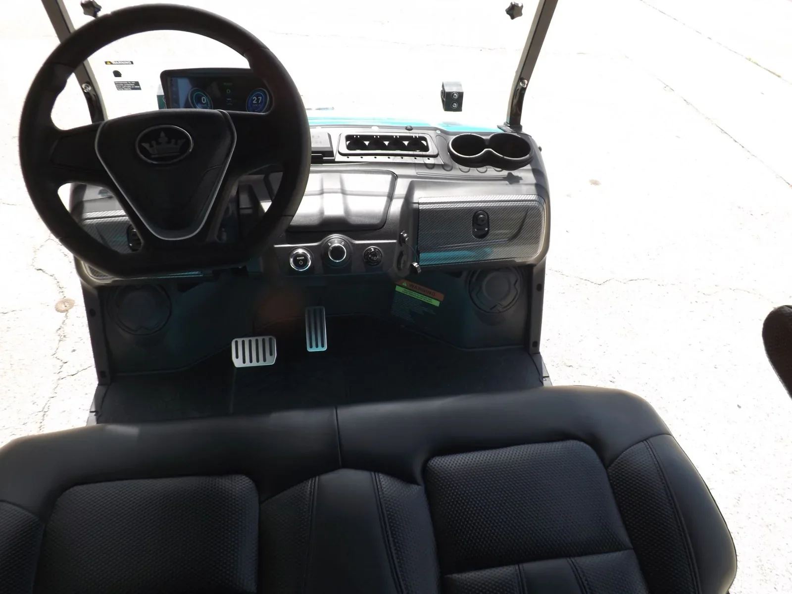2025 Evolution D5 Ranger 4 Electric Golf Cart | 4-Passenger Street-Legal LSV with Lithium Power, Touchscreen & Extended Roof - Image 4