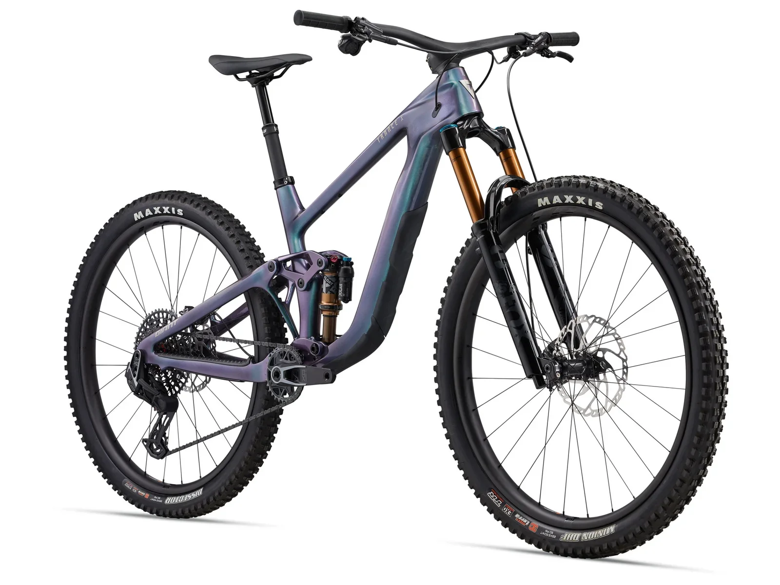 2025 Giant Trance X Advanced 0 Mountain Bike | Flagship Full-Carbon Trail MTB with Live Valve Suspension, SRAM XX Eagle Transmission & Carbon Wheels