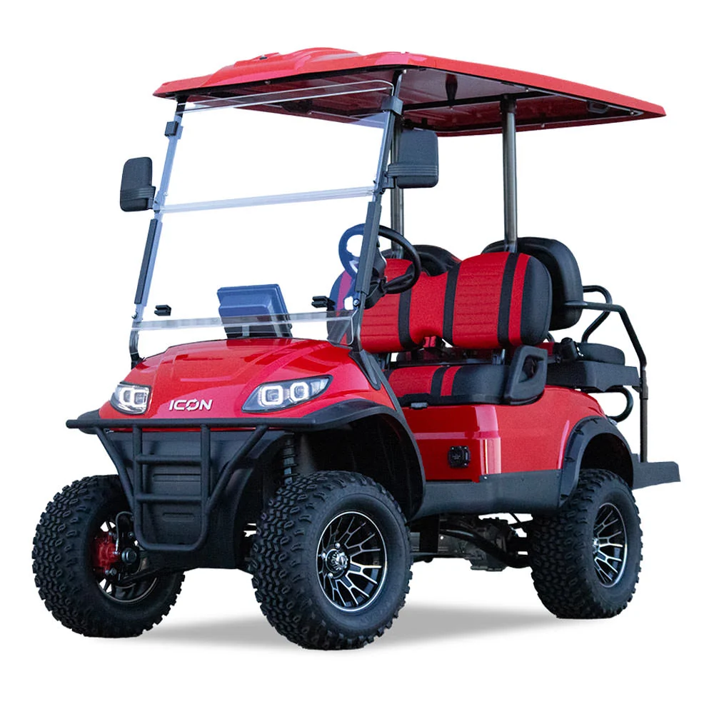 2025 ICON i40L Electric Golf Cart | Lifted 4-Passenger Street-Legal LSV with ECO Lithium Power, 10.1-Inch Touchscreen & Backup Camera - Image 19
