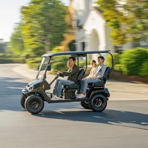 2026 E-Z-GO Liberty 4 Electric Golf Cart | 4-Passenger Freedom-Style Elite LSV with Advanced AC Power & Premium Surround Seating