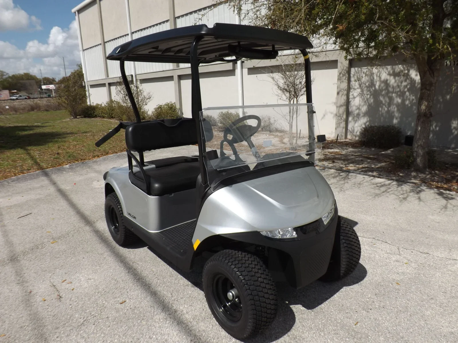 2026 E-Z-GO RXV 2 Valor S EX1 Sport Electric Golf Cart | 2-Passenger Platinum Neighborhood & Course LSV with Elite AC Power - Image 2