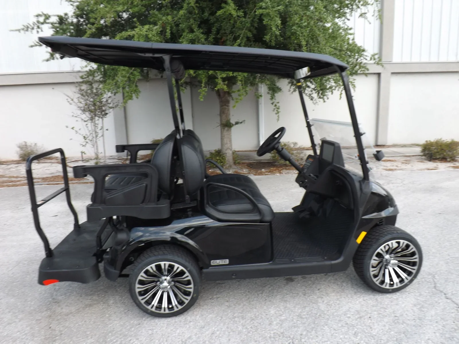 2026 E-Z-GO RXV 4 Touring ST ELiTE Lithium Golf Cart | 4-Passenger Premium Electric LSV with Samsung SDI Technology & Rear Flip Seat - Image 3