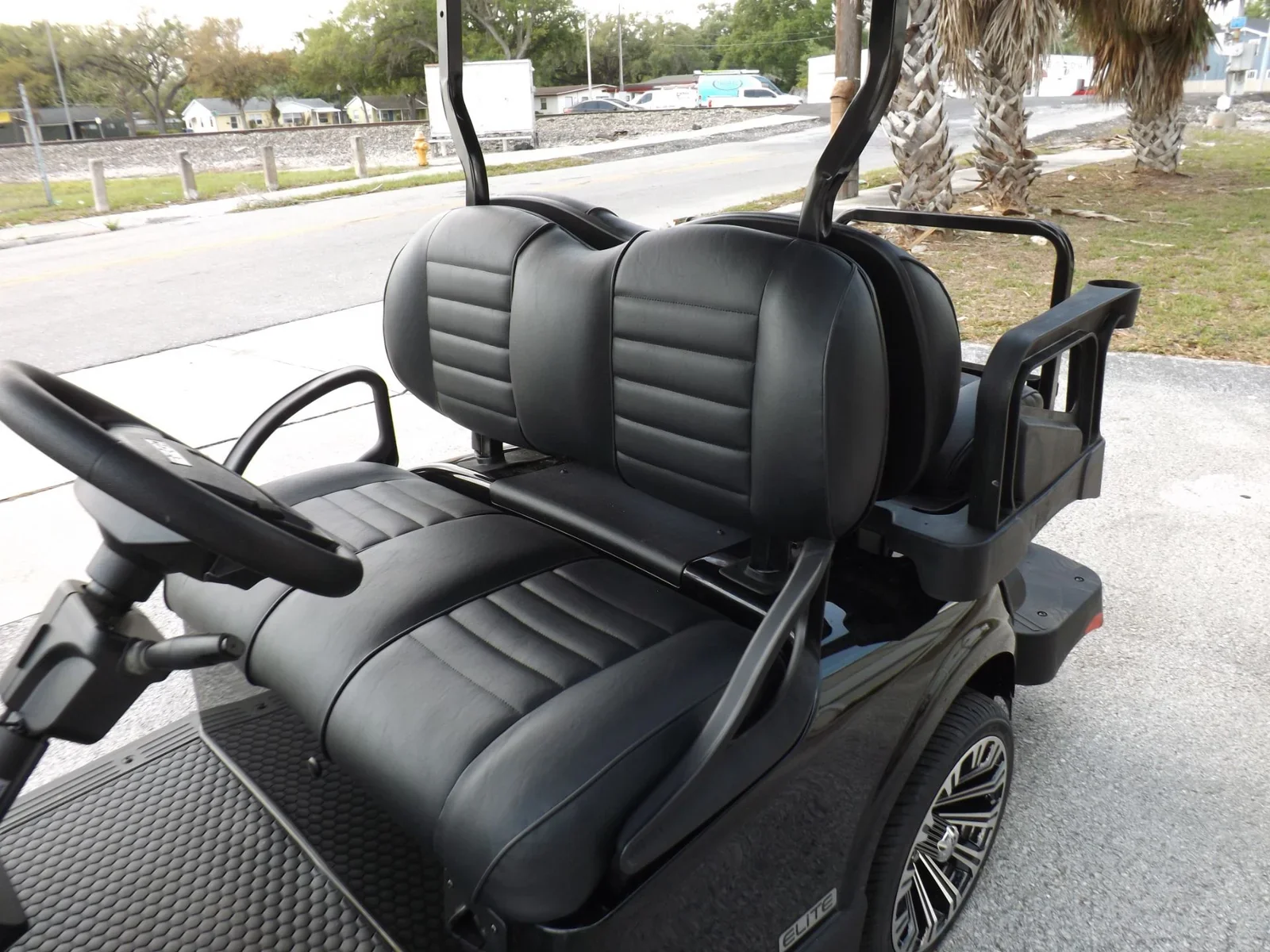 2026 E-Z-GO RXV 4 Touring ST ELiTE Lithium Golf Cart | 4-Passenger Premium Electric LSV with Samsung SDI Technology & Rear Flip Seat - Image 15