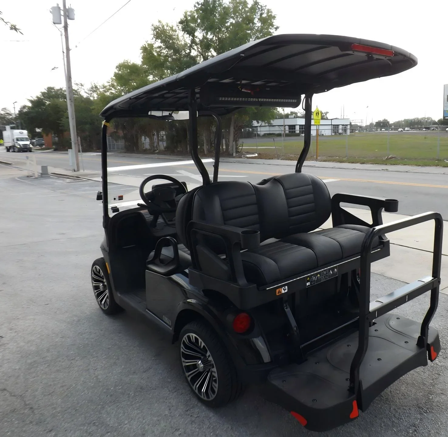 2026 E-Z-GO RXV 4 Touring ST ELiTE Lithium Golf Cart | 4-Passenger Premium Electric LSV with Samsung SDI Technology & Rear Flip Seat - Image 19