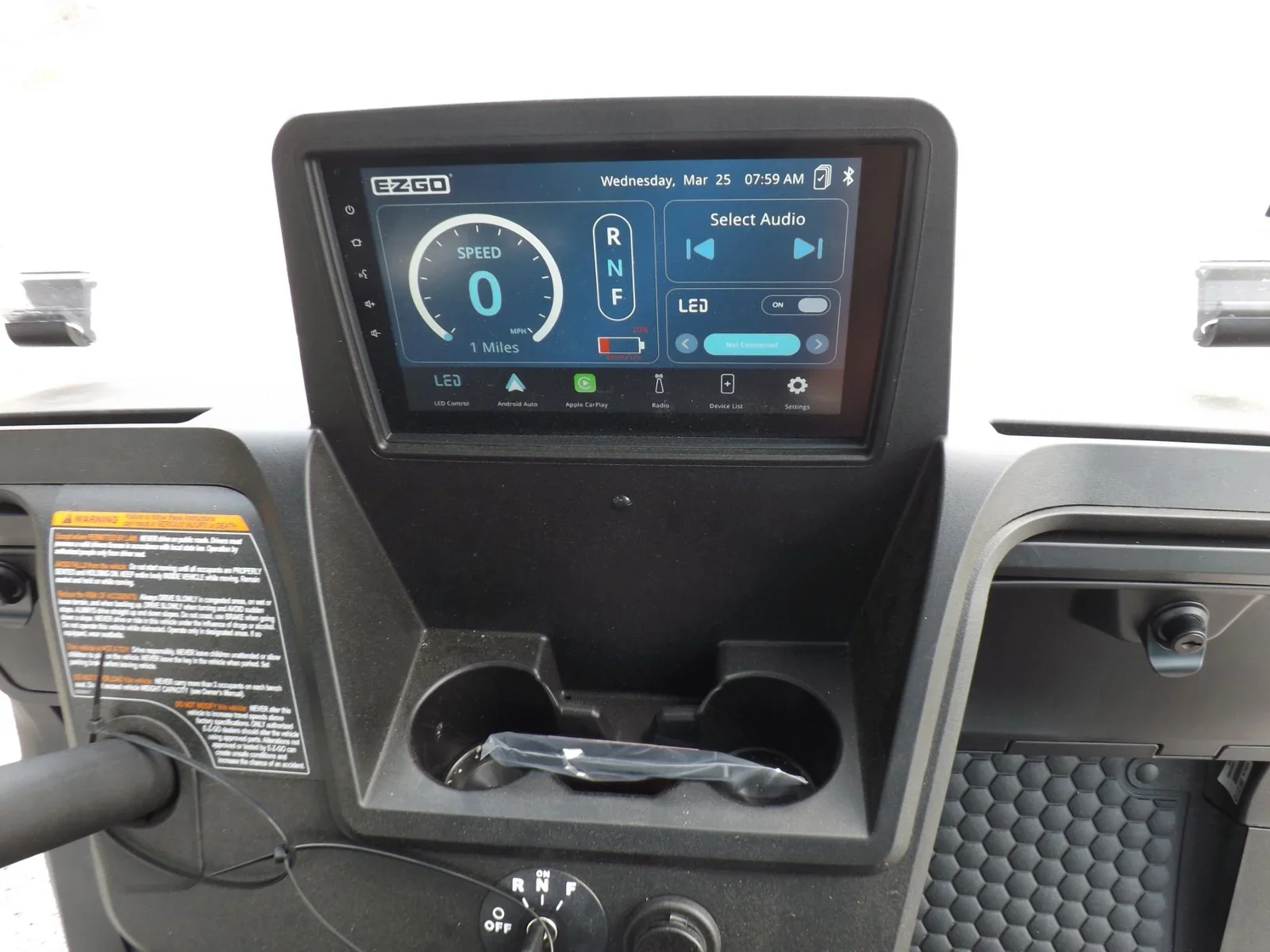 2026 E-Z-GO RXV 4 Touring ST ELiTE Lithium Golf Cart | 4-Passenger Premium Electric LSV with Samsung SDI Technology & Rear Flip Seat - Image 10
