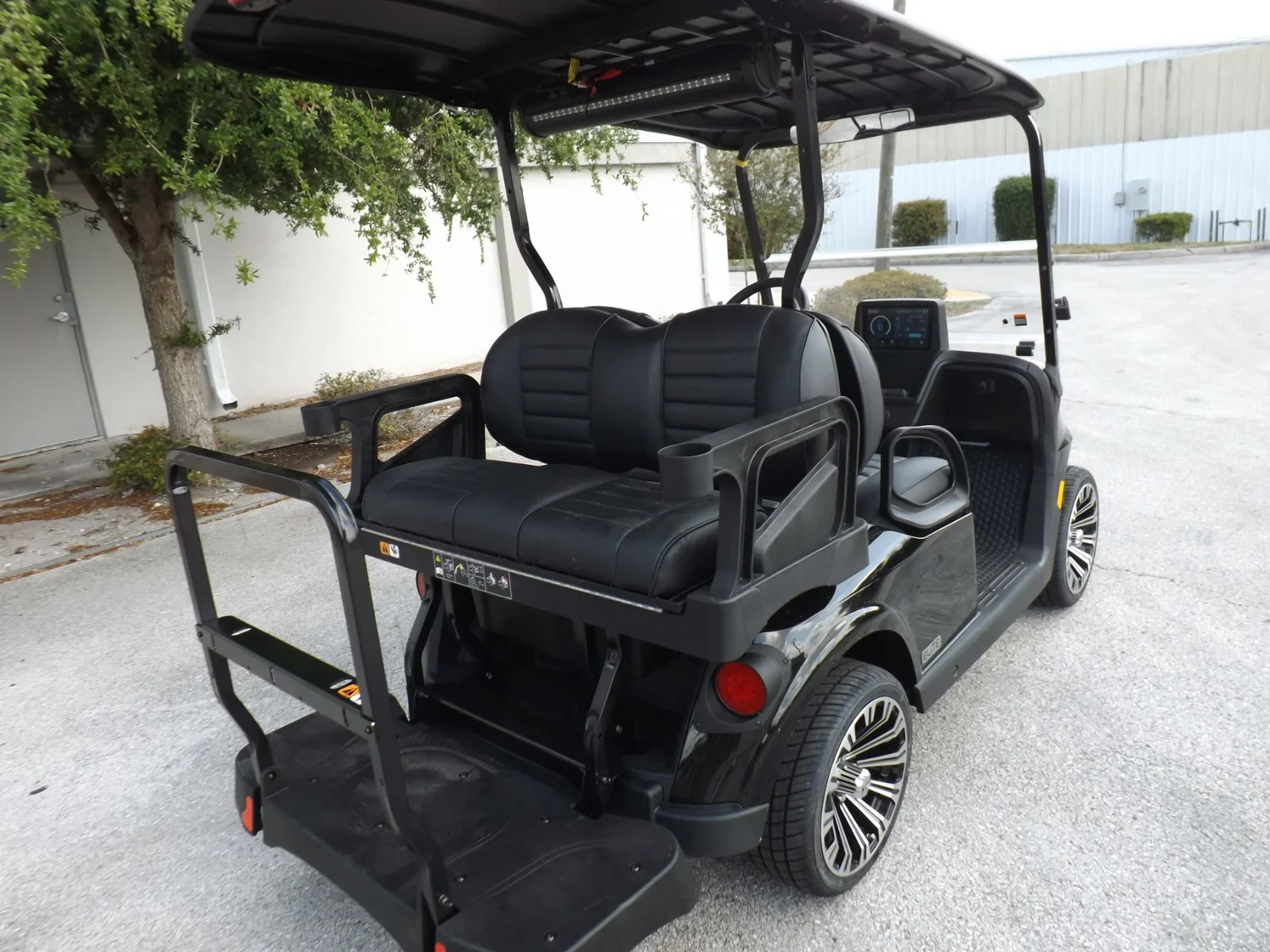 2026 E-Z-GO RXV 4 Touring ST ELiTE Lithium Golf Cart | 4-Passenger Premium Electric LSV with Samsung SDI Technology & Rear Flip Seat - Image 12