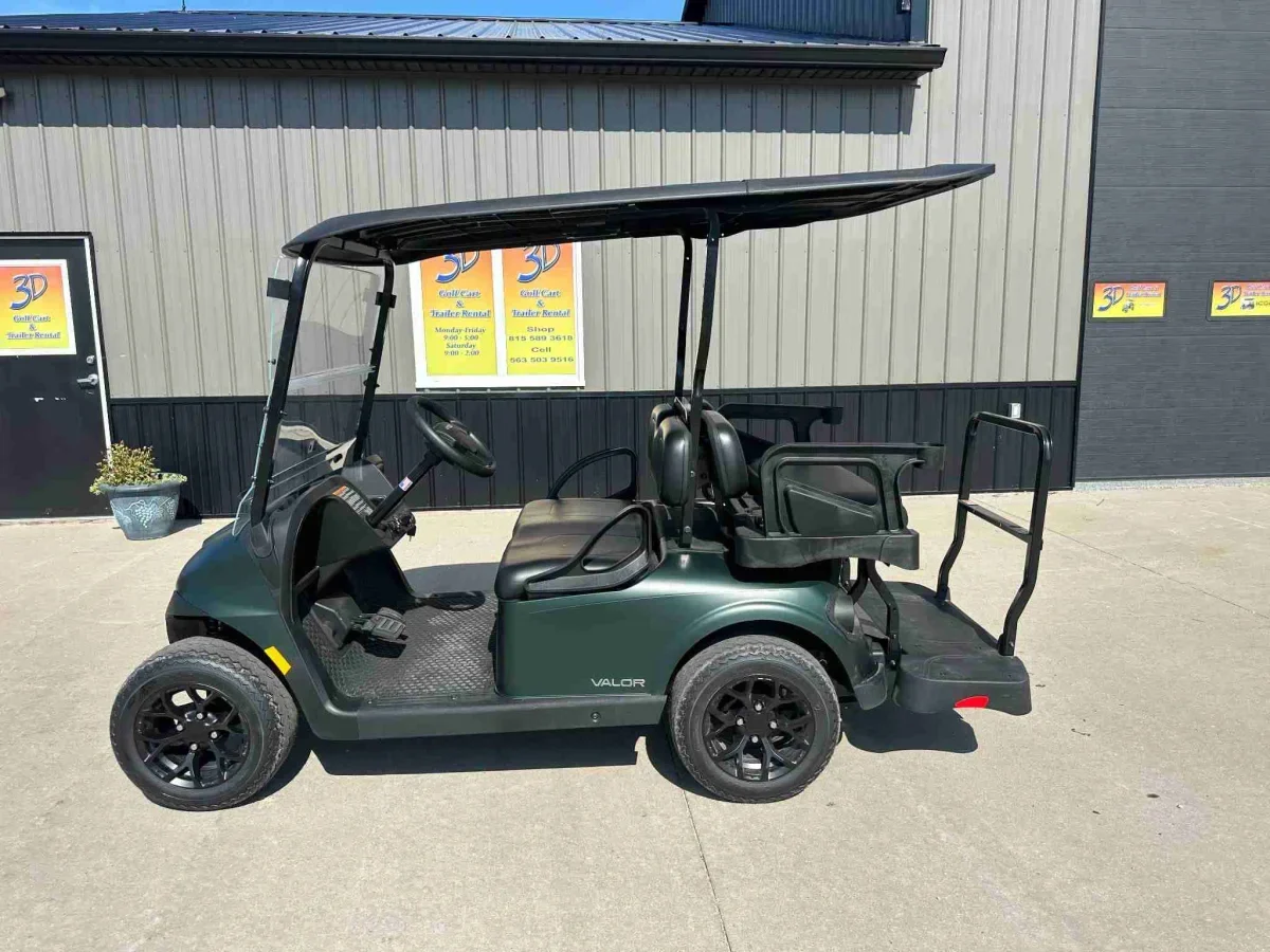 2027 E-Z-GO RXV Valor S+ Gas Golf Cart | 4-Passenger Fleet & Neighborhood Utility Vehicle with Elite Fuel Efficiency & Rear Flip Seat - Image 16