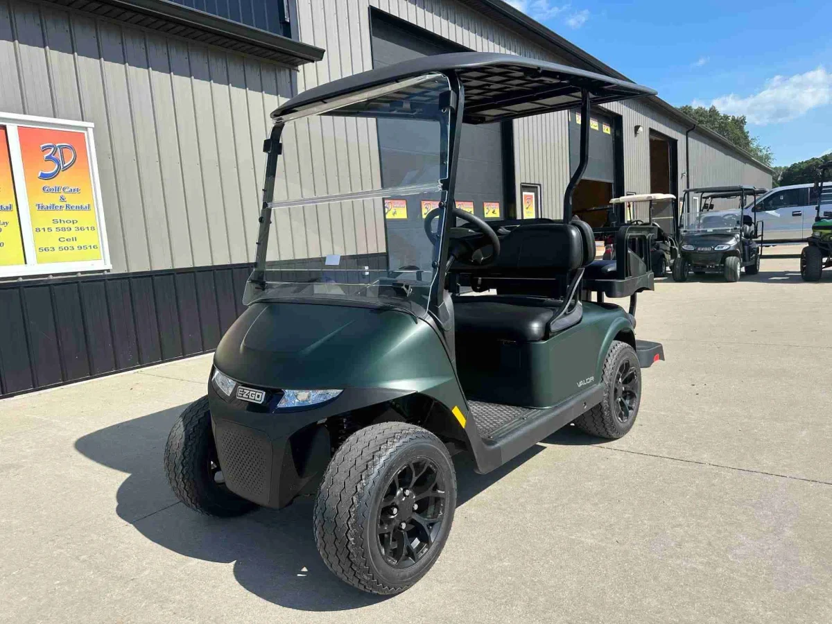 2027 E-Z-GO RXV Valor S+ Gas Golf Cart | 4-Passenger Fleet & Neighborhood Utility Vehicle with Elite Fuel Efficiency & Rear Flip Seat - Image 14