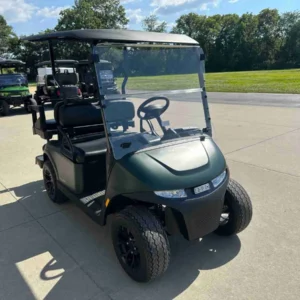 2027 E-Z-GO RXV Valor S+ Gas Golf Cart | 4-Passenger Fleet & Neighborhood Utility Vehicle with Elite Fuel Efficiency & Rear Flip Seat