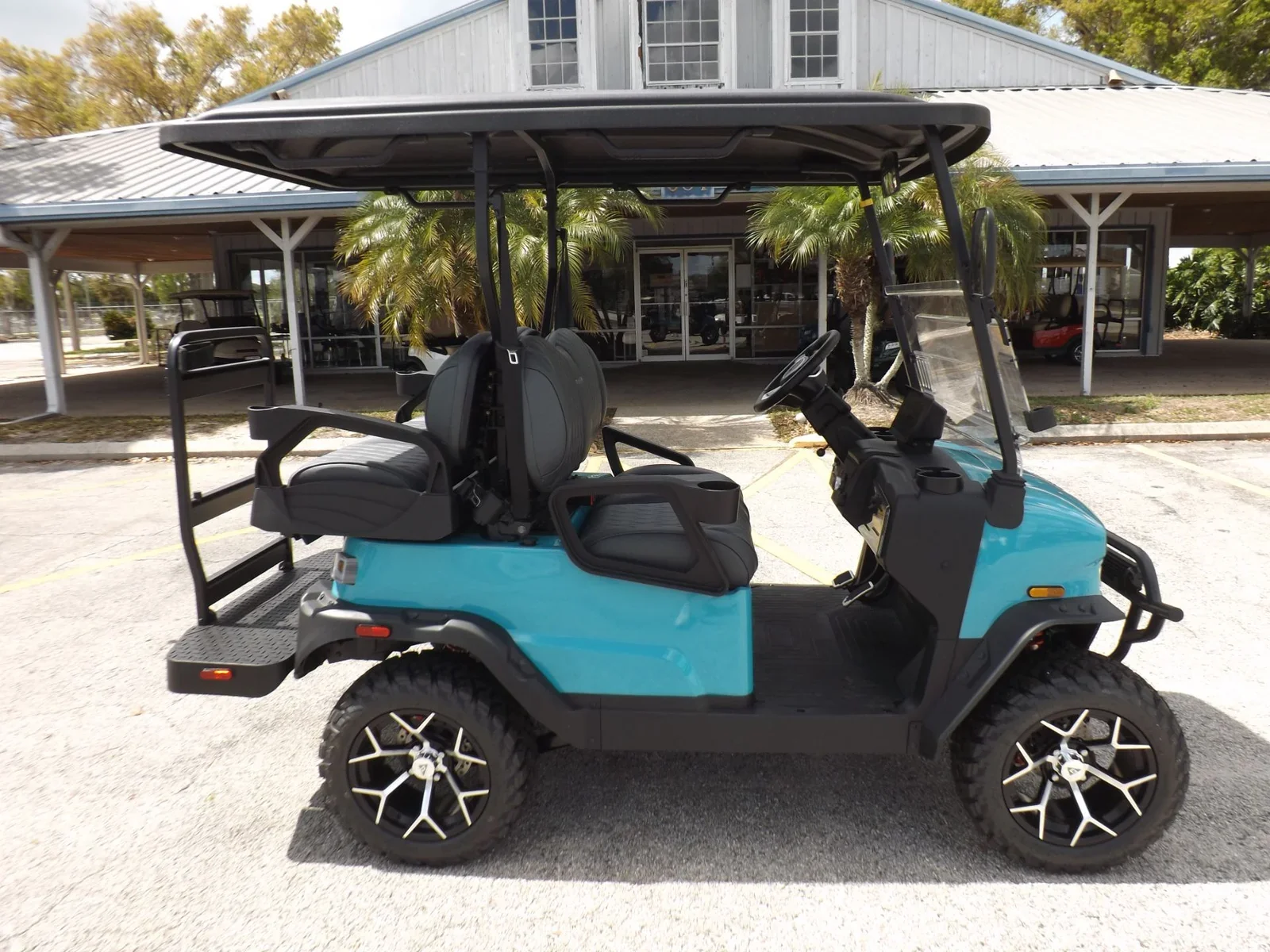 2026 Denago EV Nomad XL 4-Passenger Electric Golf Cart | Lifted Street-Legal LSV with Lithium Power, Touchscreen & Apple CarPlay - Image 2
