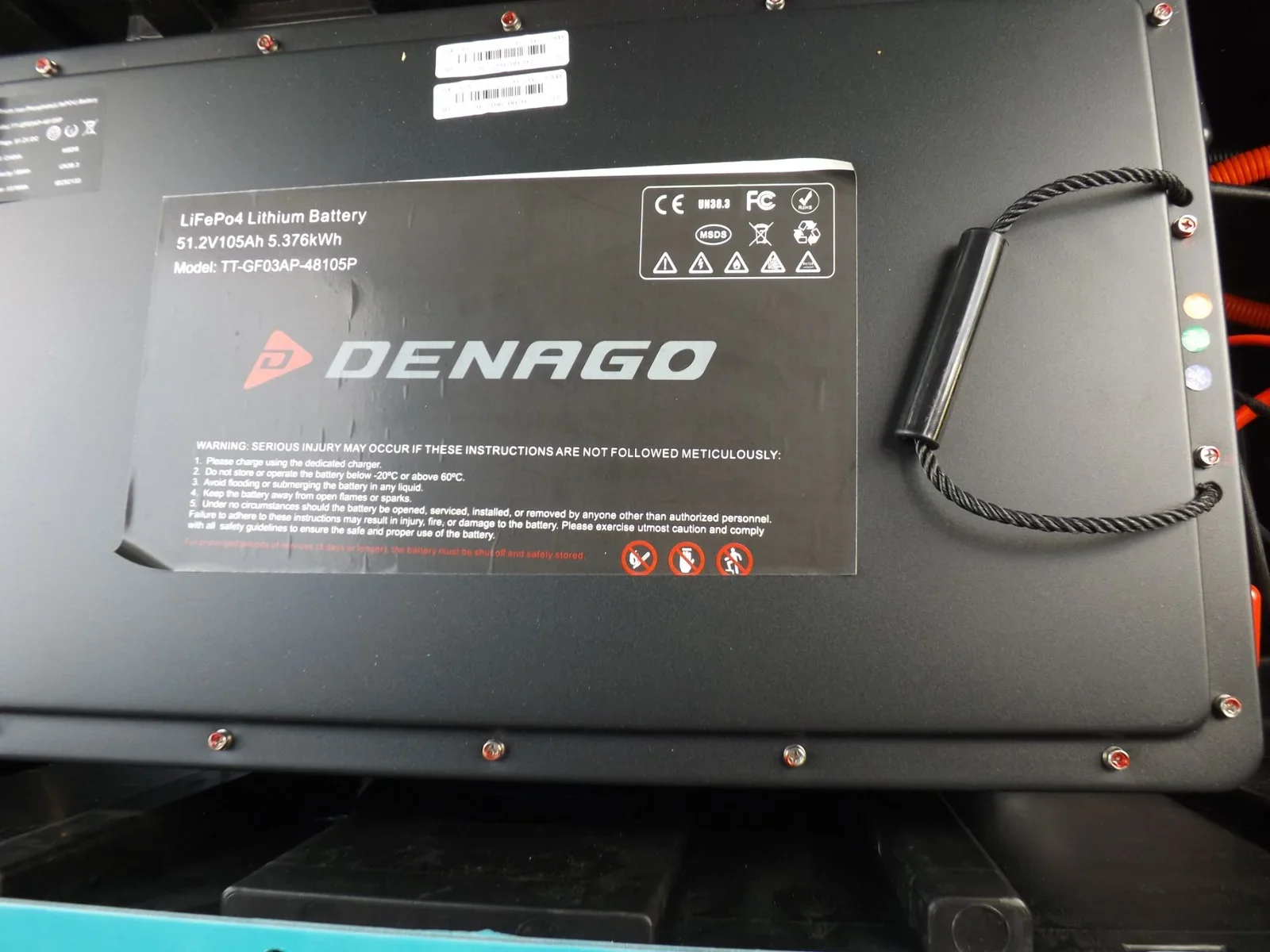 2026 Denago EV Nomad XL 4-Passenger Electric Golf Cart | Lifted Street-Legal LSV with Lithium Power, Touchscreen & Apple CarPlay - Image 14