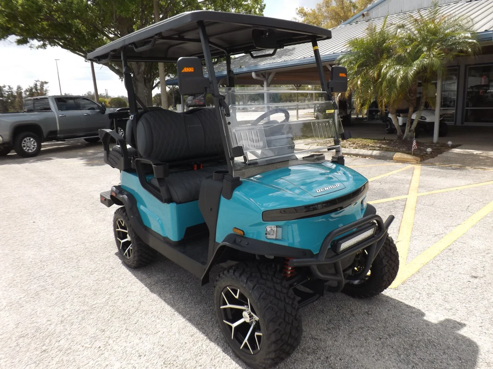 2026 Denago EV Nomad XL 4-Passenger Electric Golf Cart | Lifted Street-Legal LSV with Lithium Power, Touchscreen & Apple CarPlay - Image 15