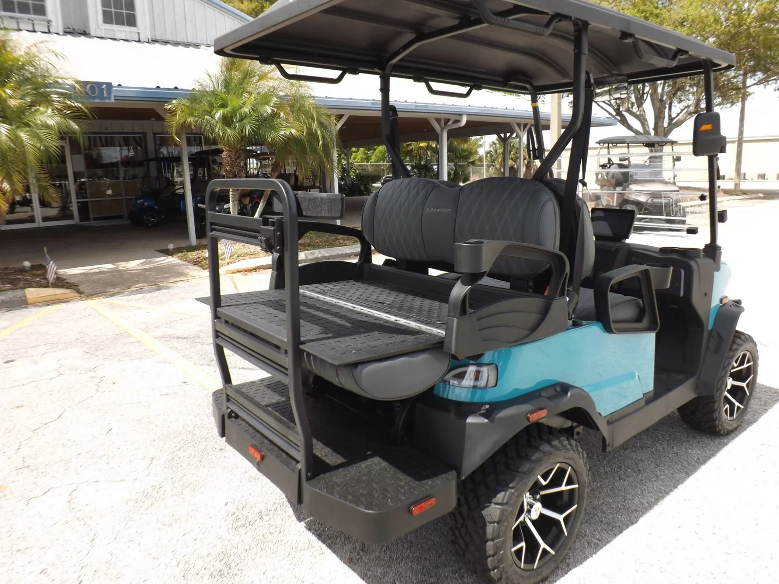 2026 Denago EV Nomad XL 4-Passenger Electric Golf Cart | Lifted Street-Legal LSV with Lithium Power, Touchscreen & Apple CarPlay - Image 9