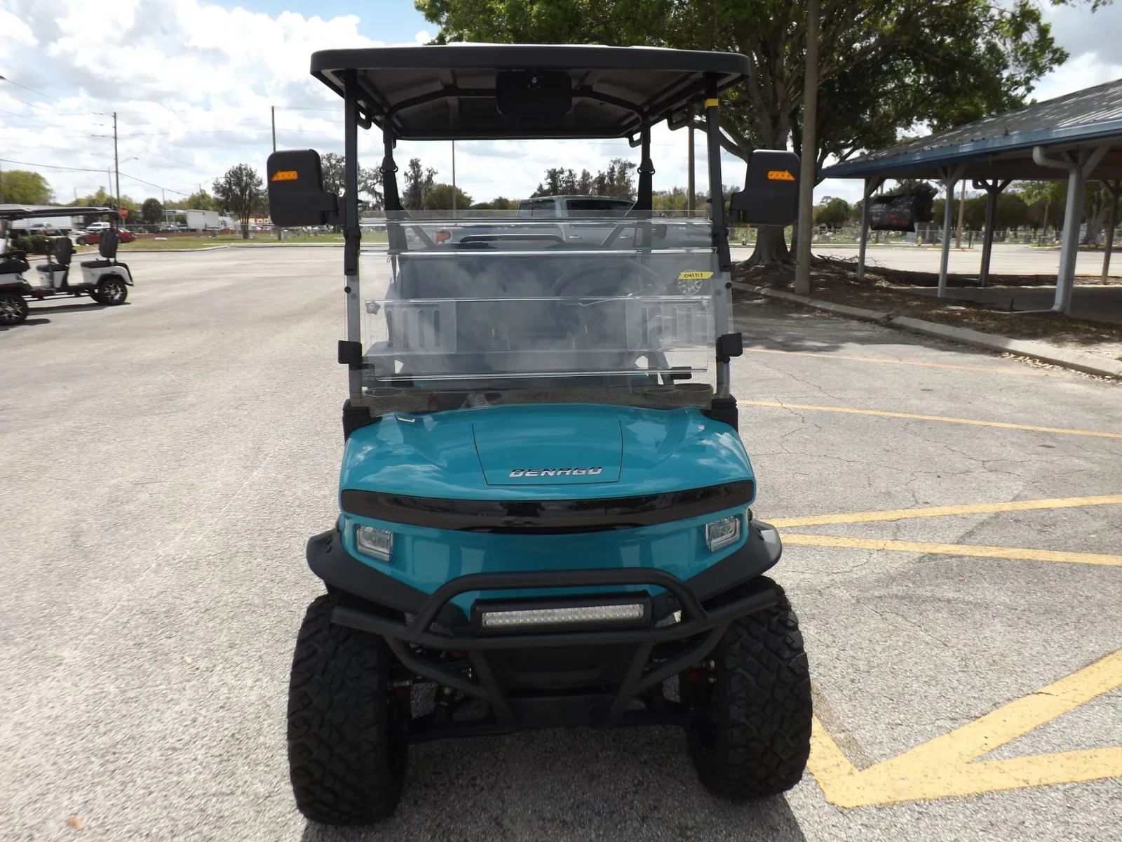 2026 Denago EV Nomad XL 4-Passenger Electric Golf Cart | Lifted Street-Legal LSV with Lithium Power, Touchscreen & Apple CarPlay