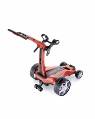 Stewart Golf Q Follow Carbon Range Electric Golf Cart | Hand-Built Carbon-Fiber Finish Smart Caddie with 3D Hands-Free Tracking - Image 2